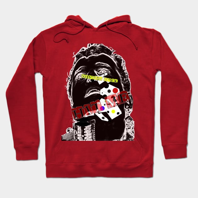 Ian Dury - Hit Me. Hoodie by OriginalDarkPoetry